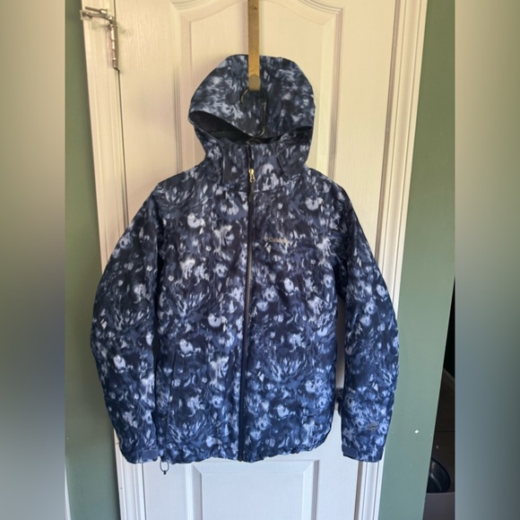Columbia Jackets & Blazers - Columbia Interchange Women's Size medium Blue Omni Heat Hooded Ski Parka Jacket
